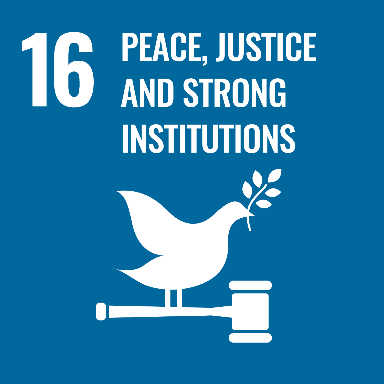 UN SDG 16: Peace, justice & strong institutions